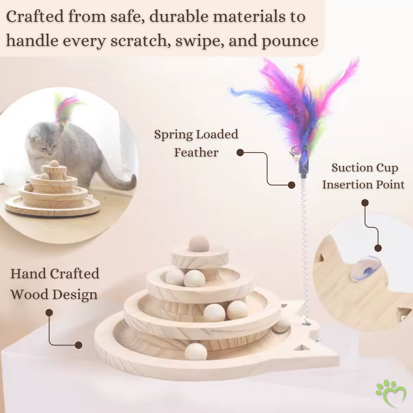 SpinSage Cat Turntable