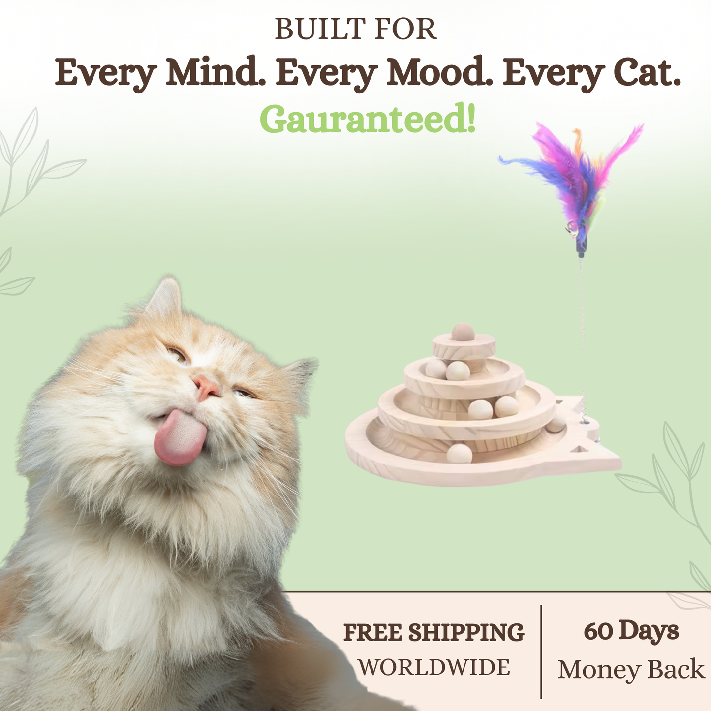 SpinSage Cat Turntable